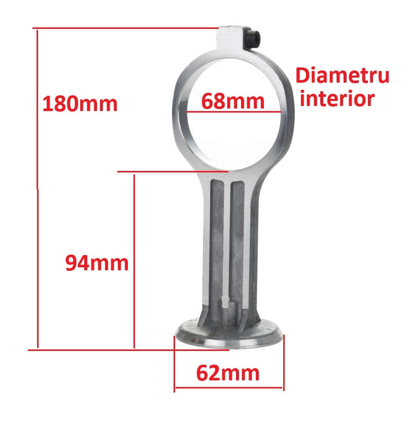 Biela piston compresor fara ulei 1100W si 1500W Mod.G 180x94x62x68mm CH188 — imaginea 3