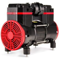 Pompa ultrasilentiosa compresor 2 pistoane fara ulei 210L/min cu motor 550W 230V 68 dB B-AC0083 Barracuda