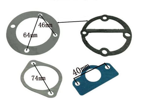 Set garnituri cap compresor cilindru de 47mm (4buc/set) CH030 — imaginea 7