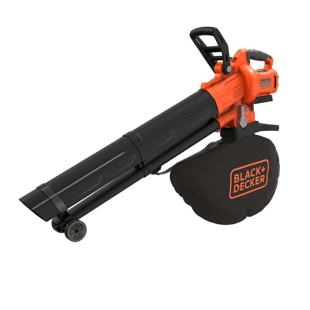 Suflanta si aspirator cu tocator pe acumulator pentru frunze Black & Decker BCBLV3625L1-QW, 36 V