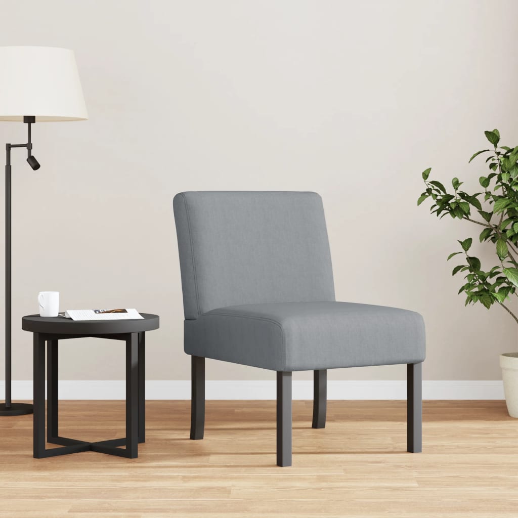 Fotoliu, gri deschis, material textil — imaginea 2