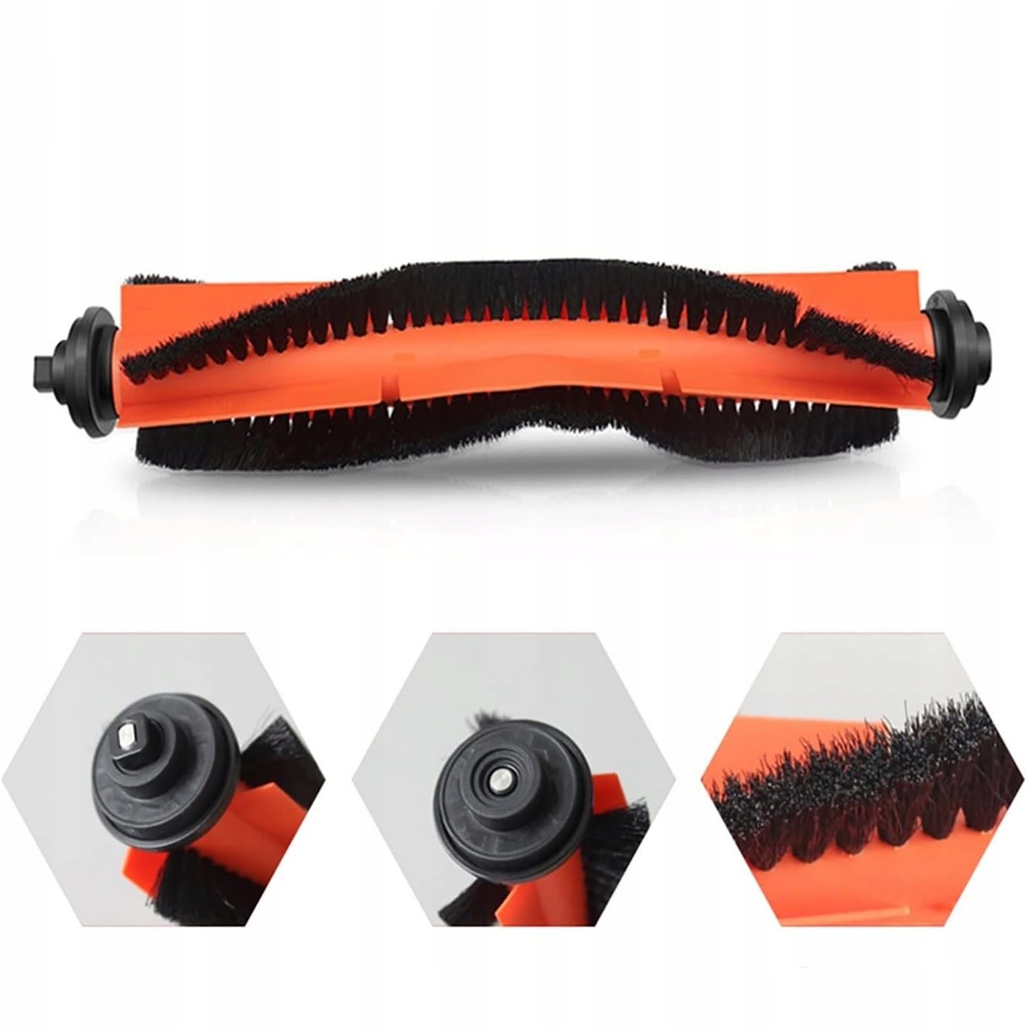 Set 9 accesorii NewEvo compatibile cu Xiaomi MI X10 PLUS+, X20+PLUS, 1 perie tambur, 2 perii laterale, 2 filtre Hepa - imagine 5