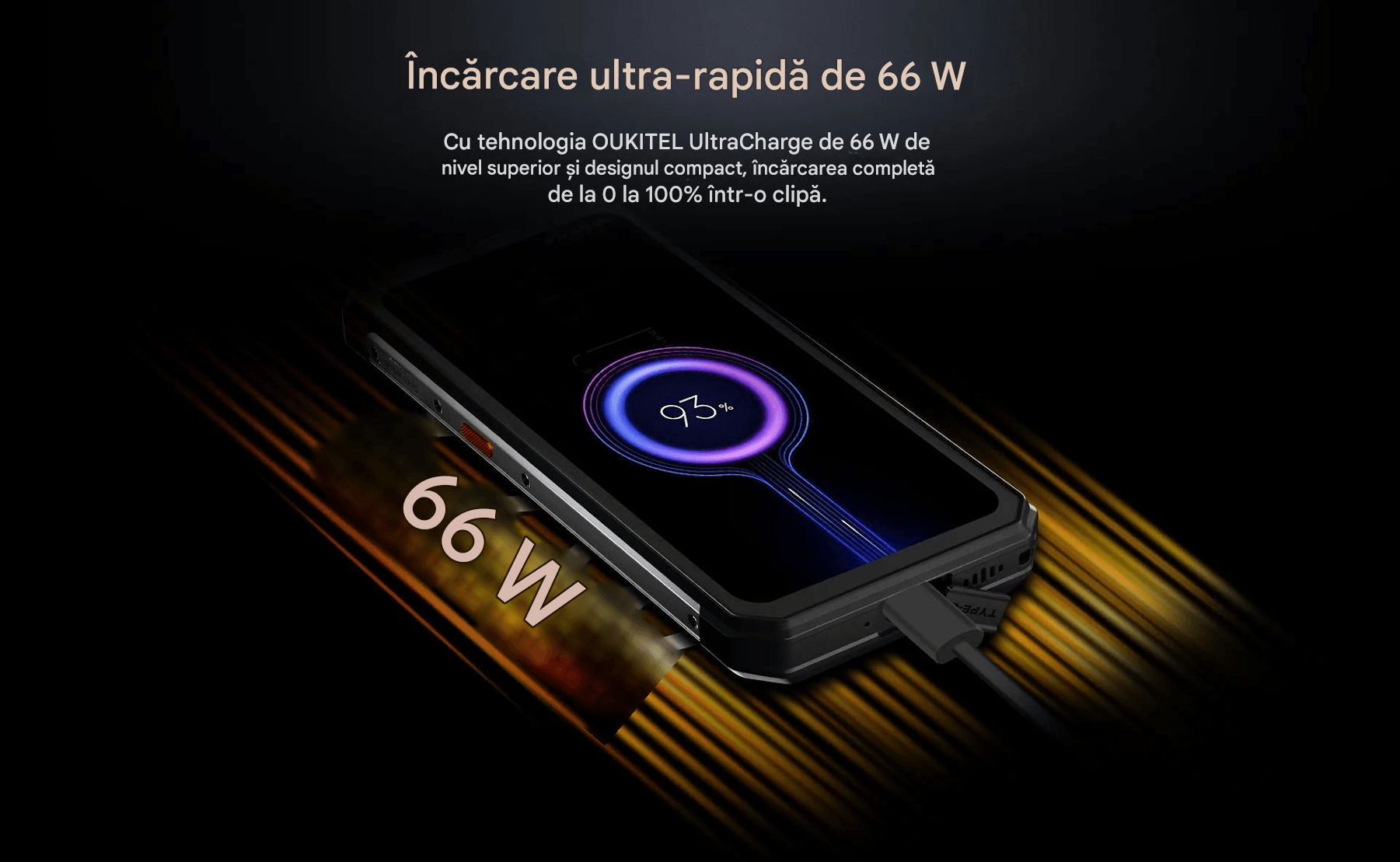 Telefon Rugged WP21, Android 12, 17GB RAM, Procesor Octa-Core, 256GB ROM, Camera frontal 20 MP/Camera principala 64MP - imagine 4