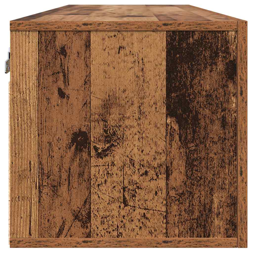 Dulap de perete Lemn vechi 100 x 36.5 x 35 cm Lemn compozit — imaginea 7
