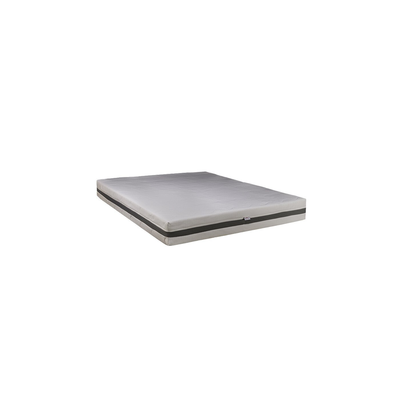 Saltea Ortopedica, Buona Notte, Elis,140x200x20 cm, spuma poliuretanica 7 zone comfort, hipoalegenic, reversibila, fermitate medie, husa Heros