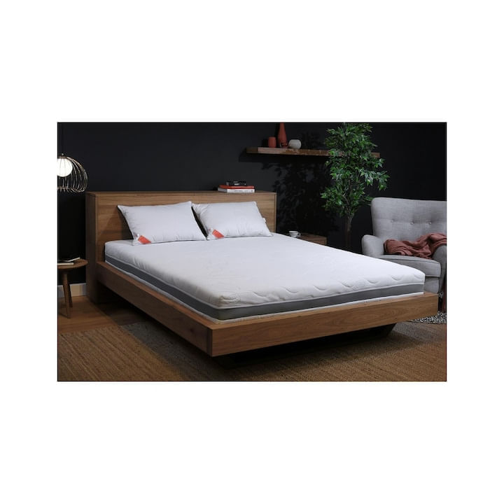 Saltea Ortopedica, Buona Notte, Biolix,120x190x30 cm, spuma poliuretanica cu memorie, hipoalegenic, reversibila, fermitate medie, husa Heros — imaginea 2