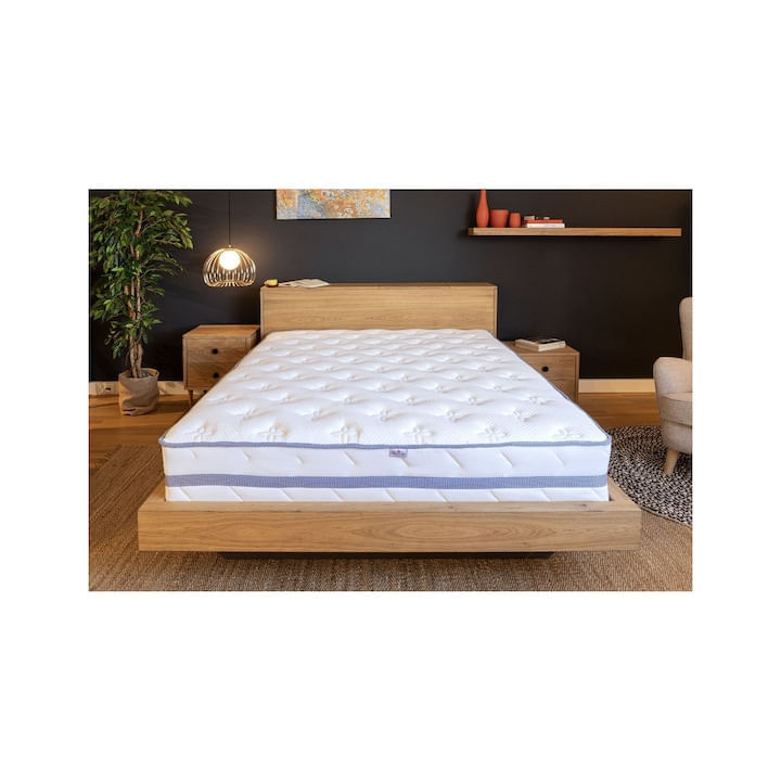 Saltea Ortopedica, Buona Notte, Hotel Line Expert,90x190x34 cm, fermitate medie, husa Skyline — imaginea 2