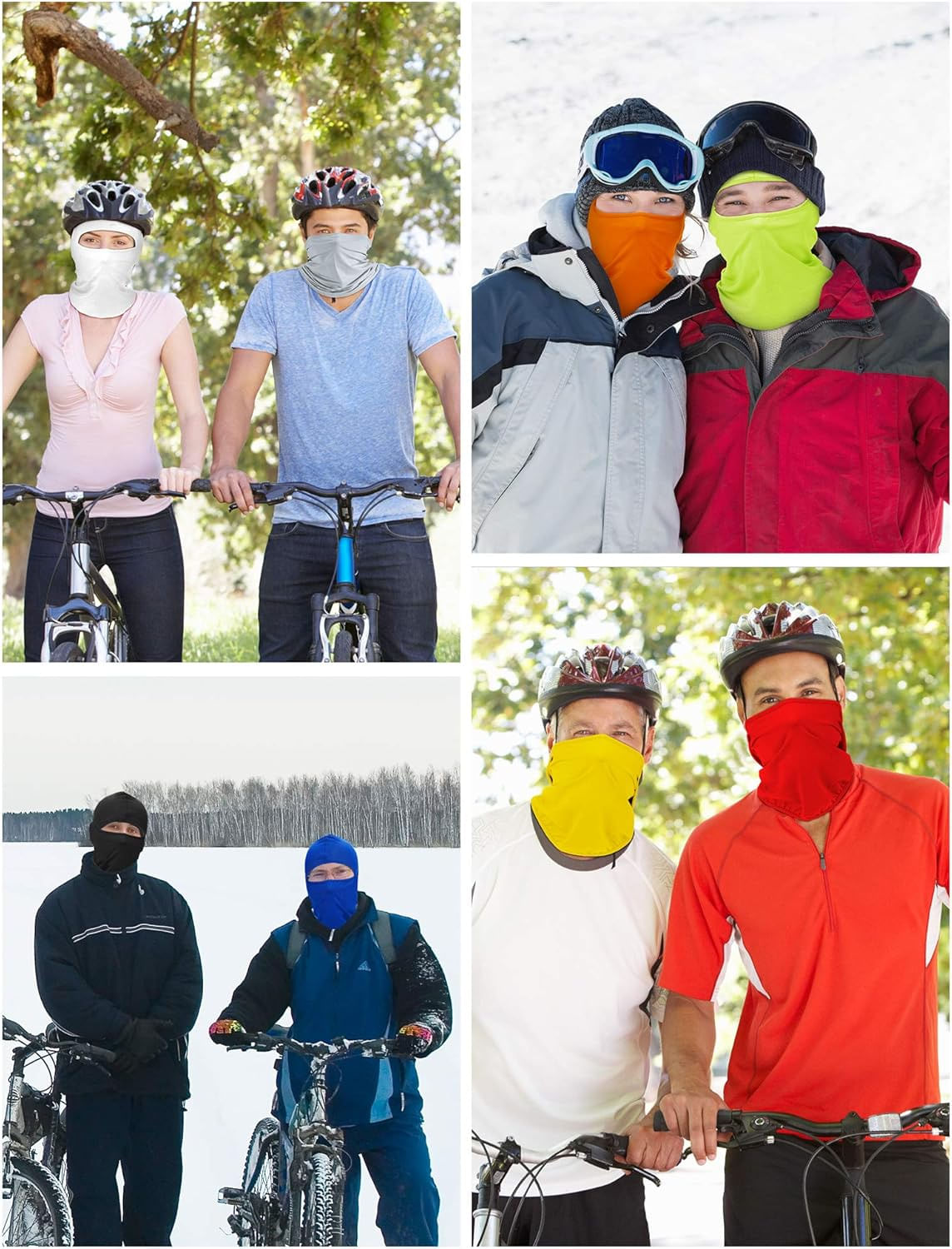Cagula Moto FIXATO, Unisex, Protectie UV, Material elastic, respirabil, Marime universala - imagine 6