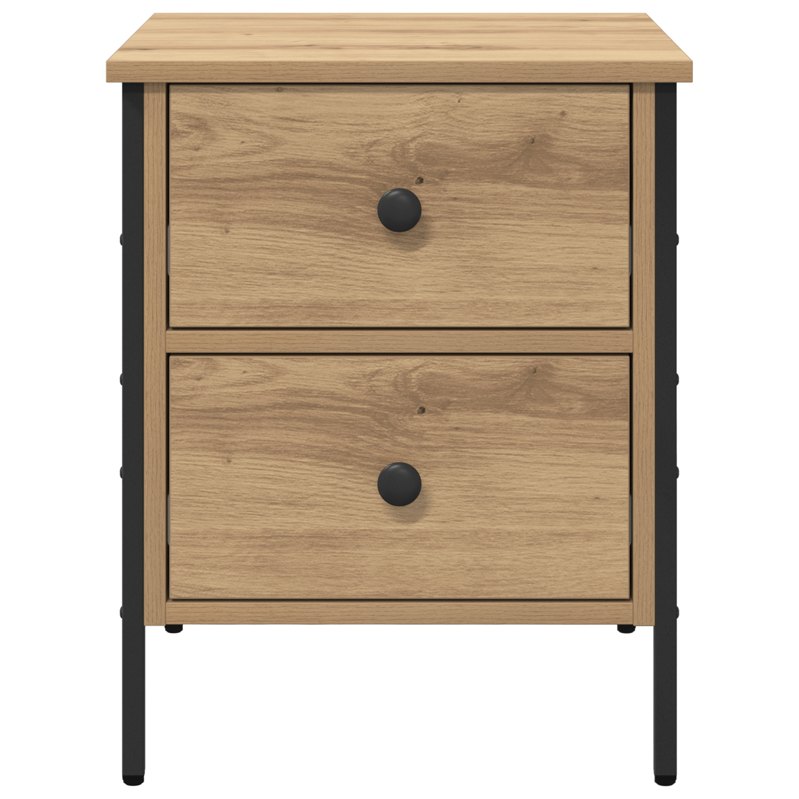 Noptiera Artisan Oak 40x42x50 cm Lemn prelucrat — imaginea 6