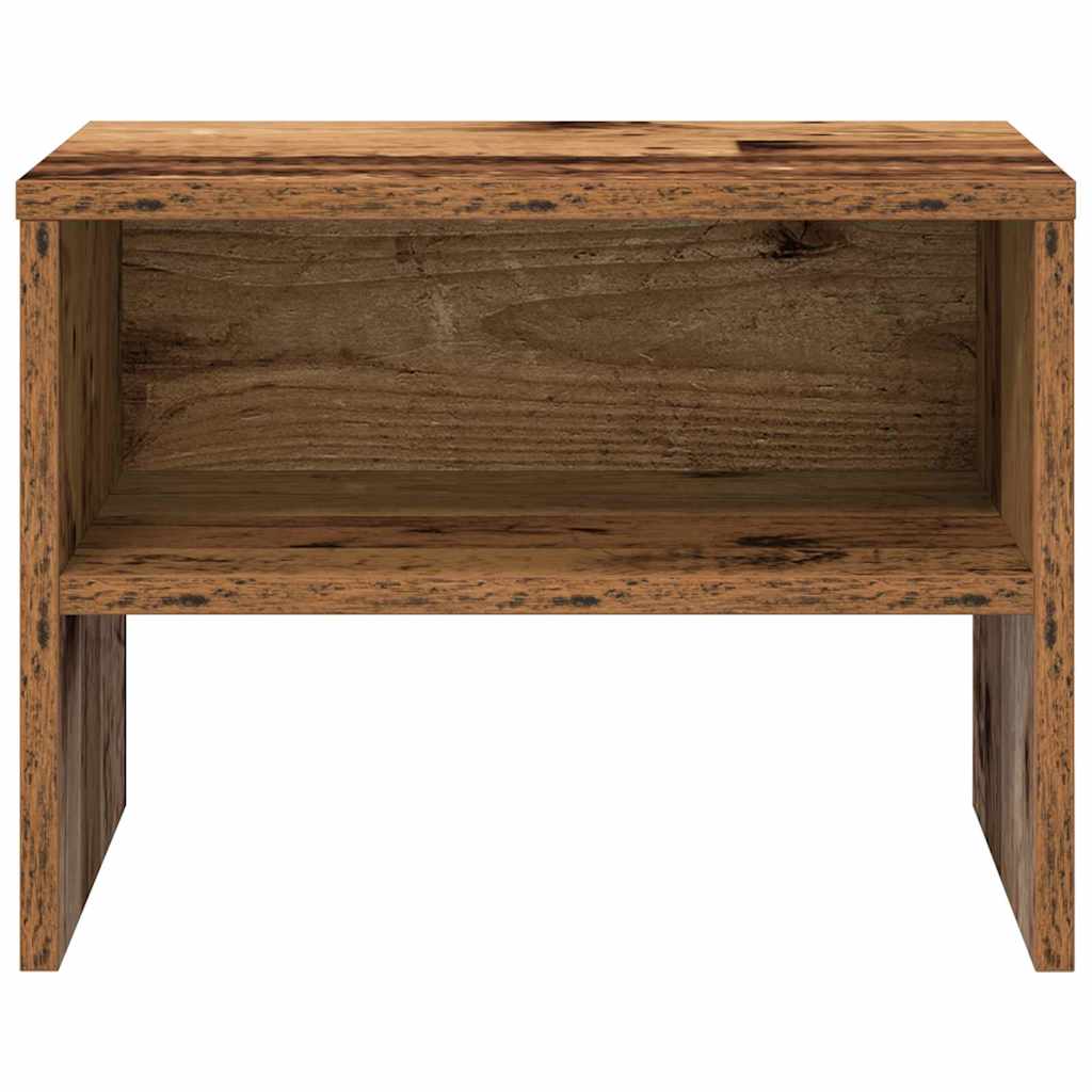 Noptiera Lemn vechi 40 x 30 x 30 cm Lemn compozit — imaginea 5