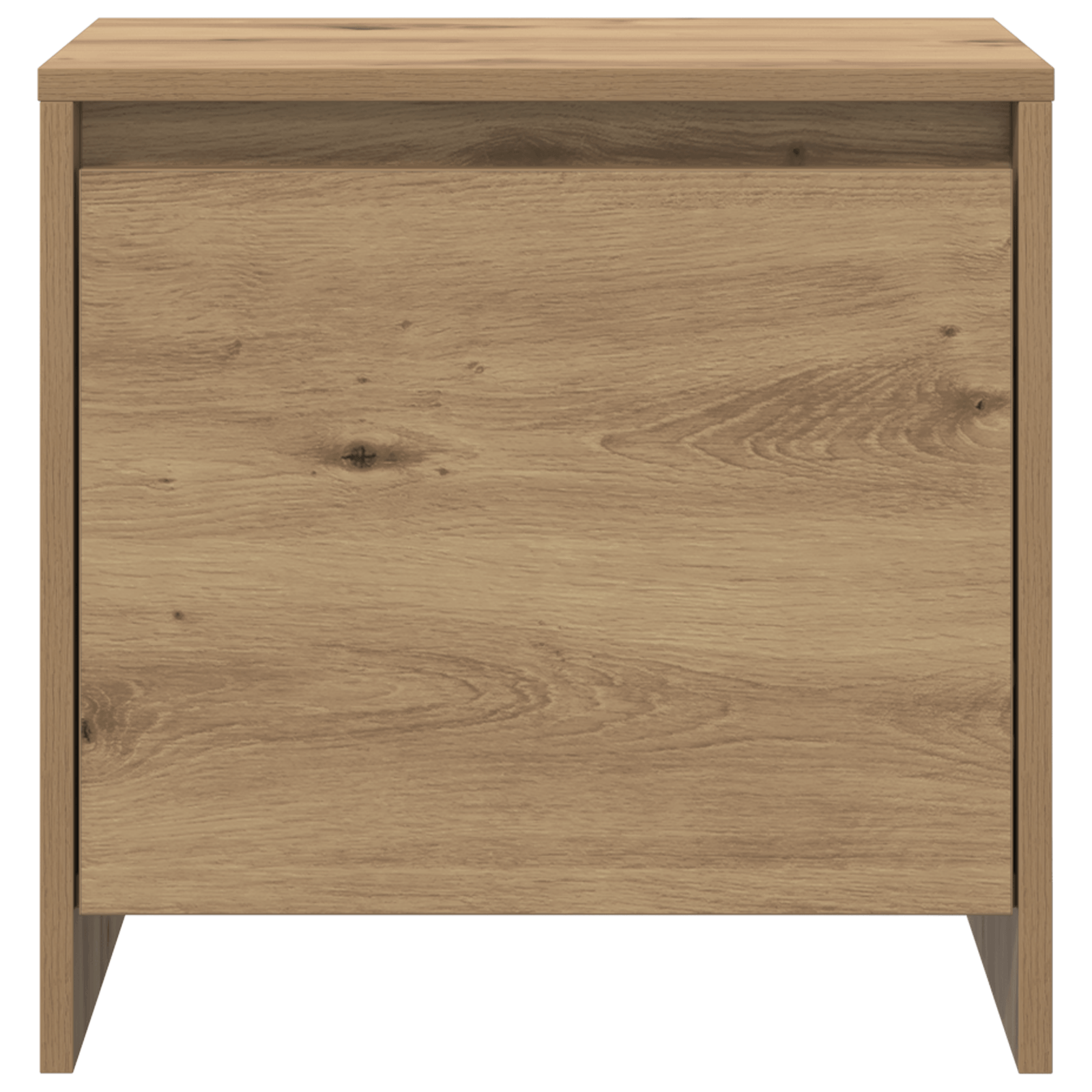Noptiera stejar artizanal 45 x 34 x 44.5 cm — imaginea 6