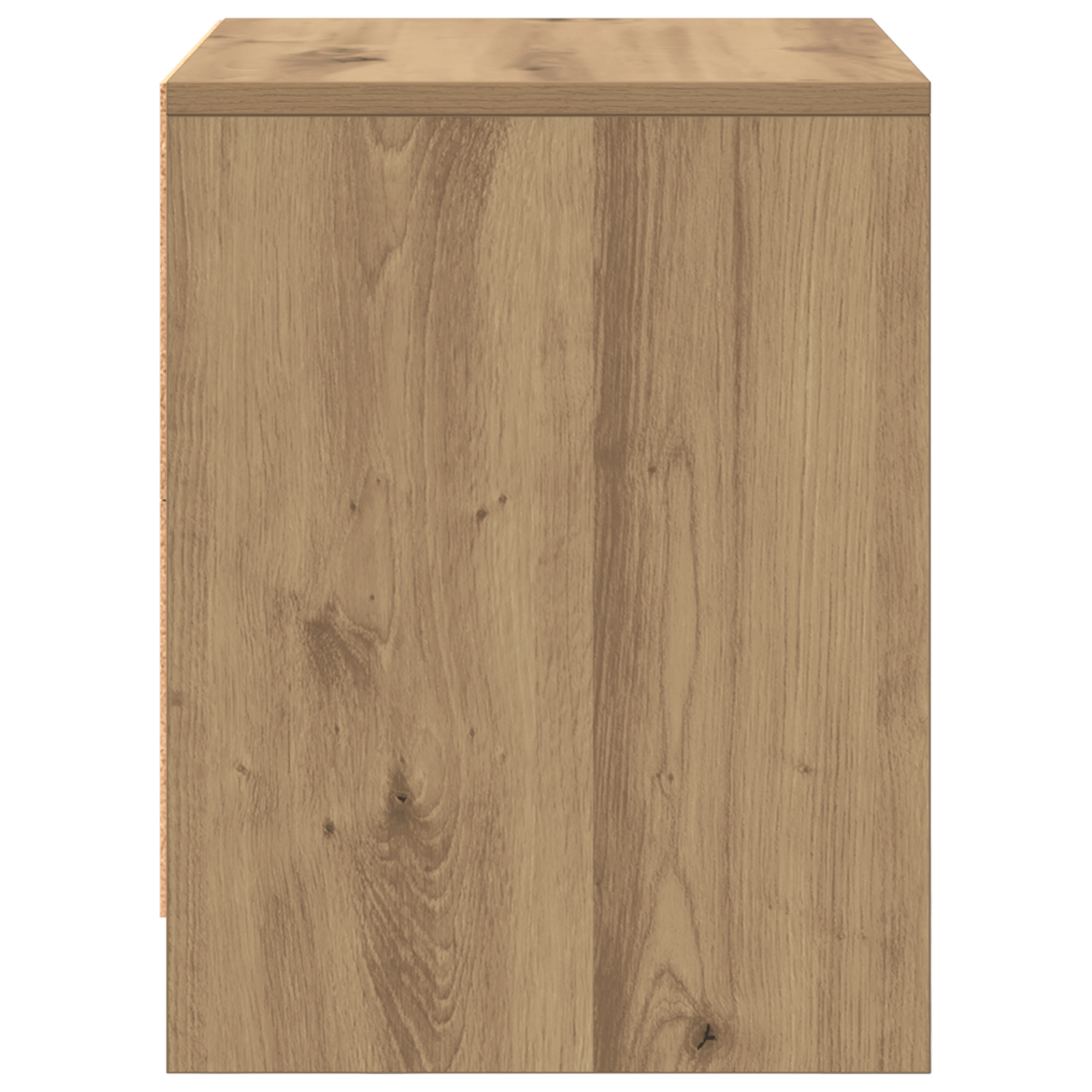 Noptiera stejar artizanal 45 x 34 x 44.5 cm — imaginea 7