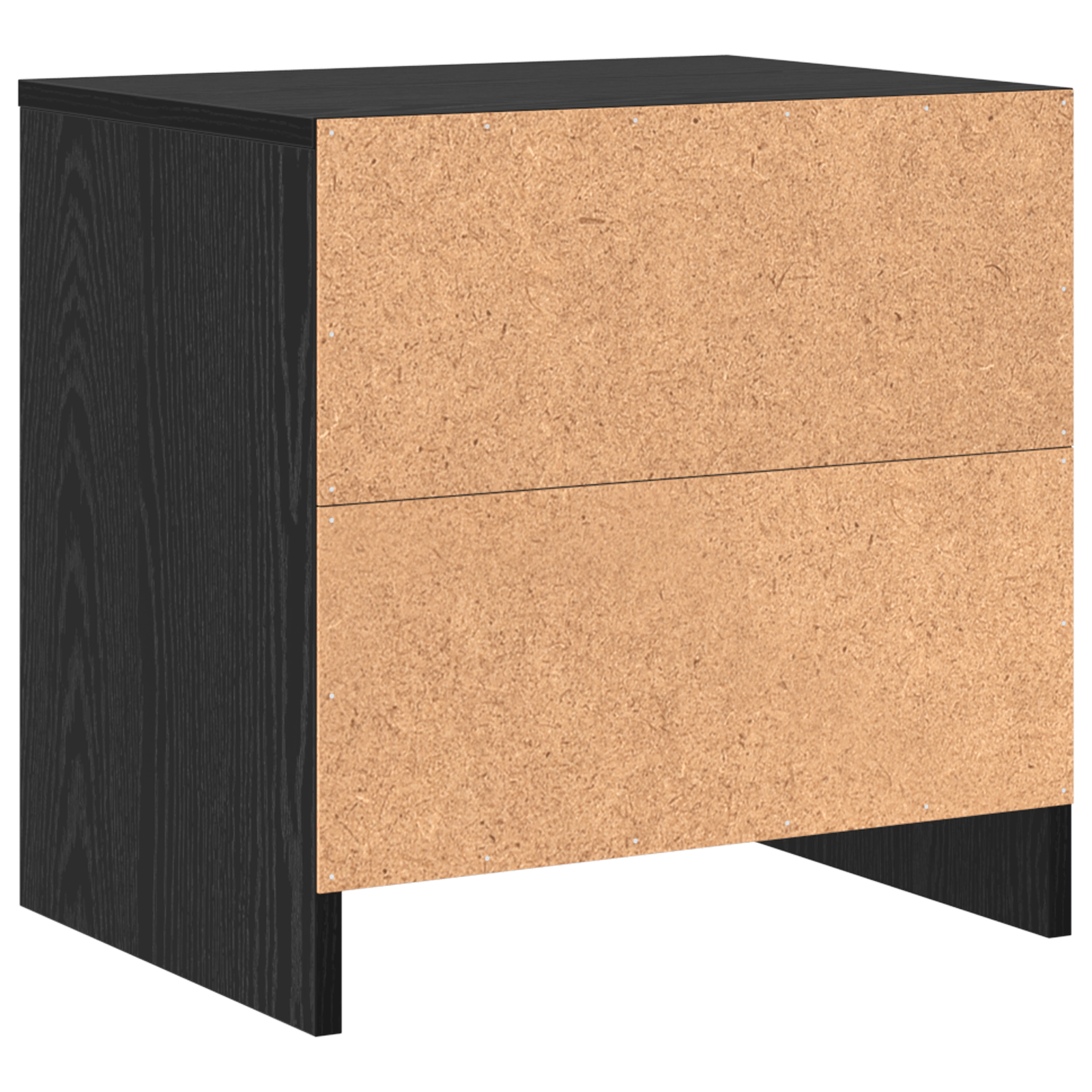 Noptiera stejar negru 45 x 34 x 44.5 cm Lemn compozit — imaginea 8