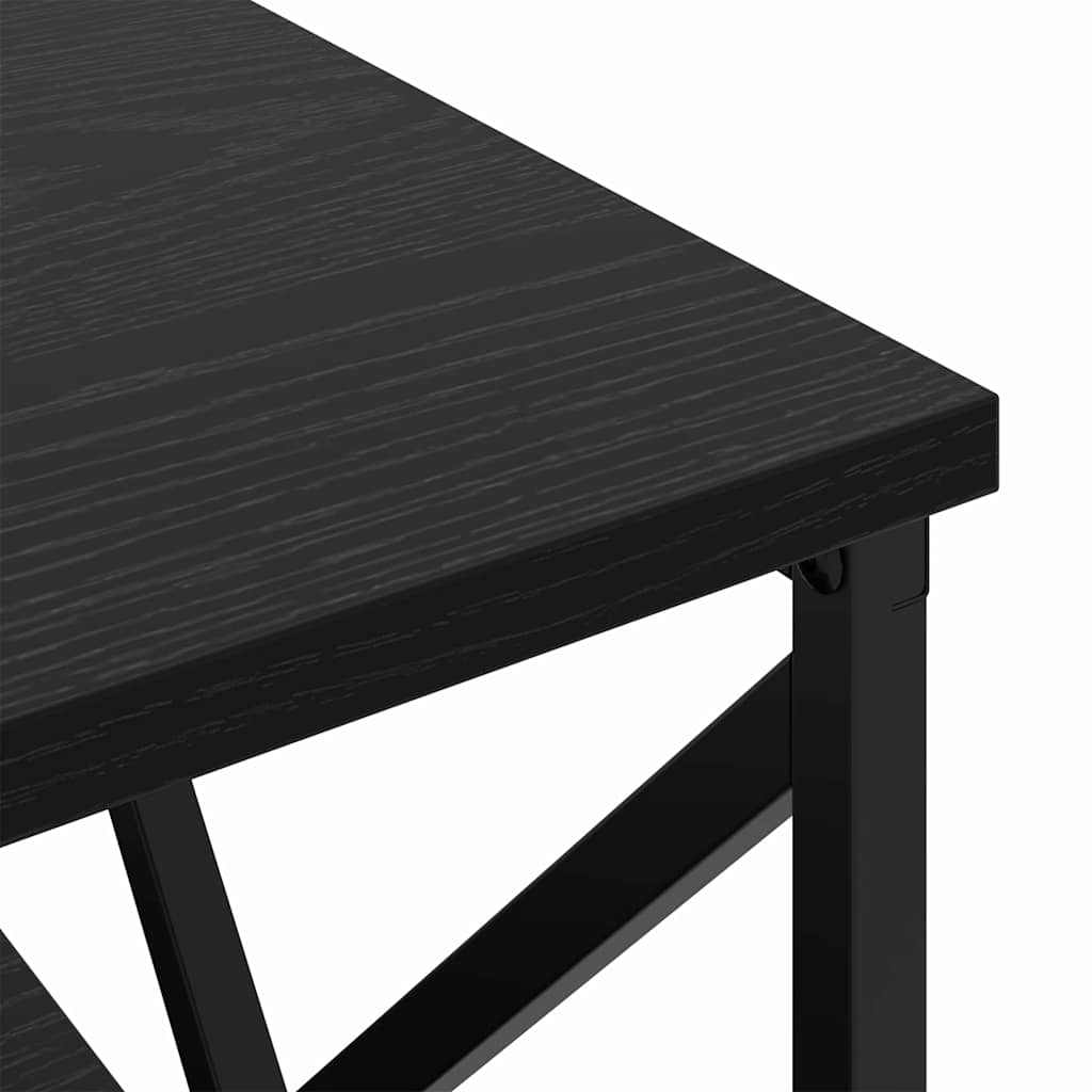 Noptiera 2 pcs stejar negru 41.5 x 40.5 x 55 cm — imaginea 11