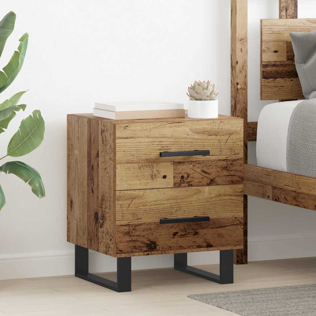 Noptiera Lemn vechi 40 x 35 x 47.5 cm Lemn compozit — imaginea 2