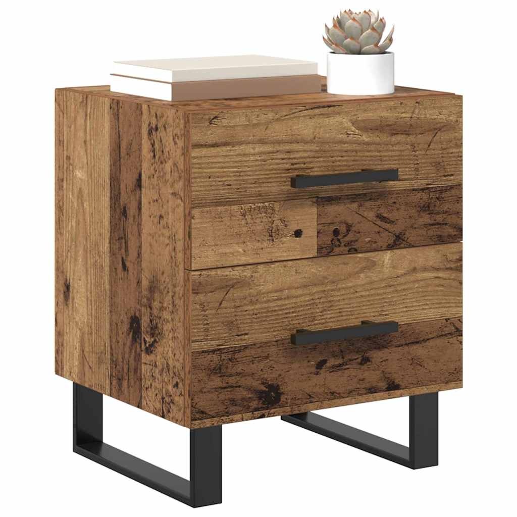 Noptiera Lemn vechi 40 x 35 x 47.5 cm Lemn compozit — imaginea 3