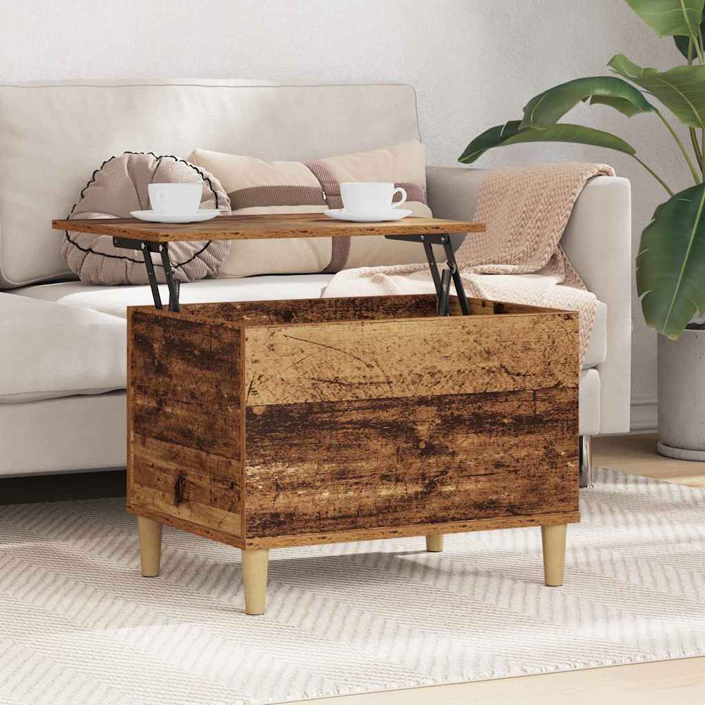 Noptiera Lemn vechi 60 x 44.5 x 45 cm Lemn compozit — imaginea 4