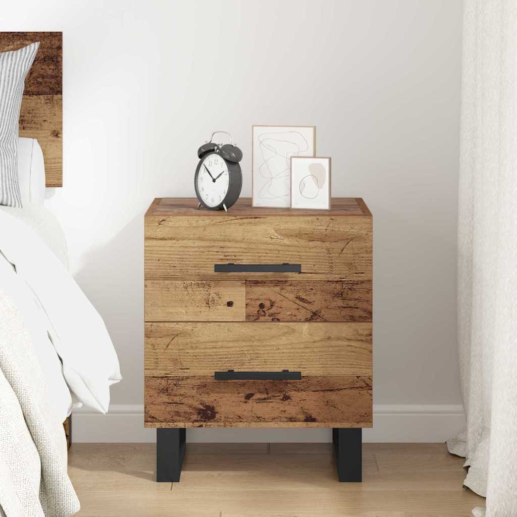 Noptiera Lemn vechi 40 x 35 x 47.5 cm Lemn compozit — imaginea 4