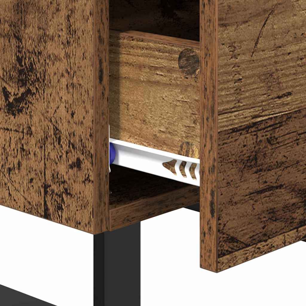 Noptiera Lemn vechi 40 x 35 x 47.5 cm Lemn compozit — imaginea 9