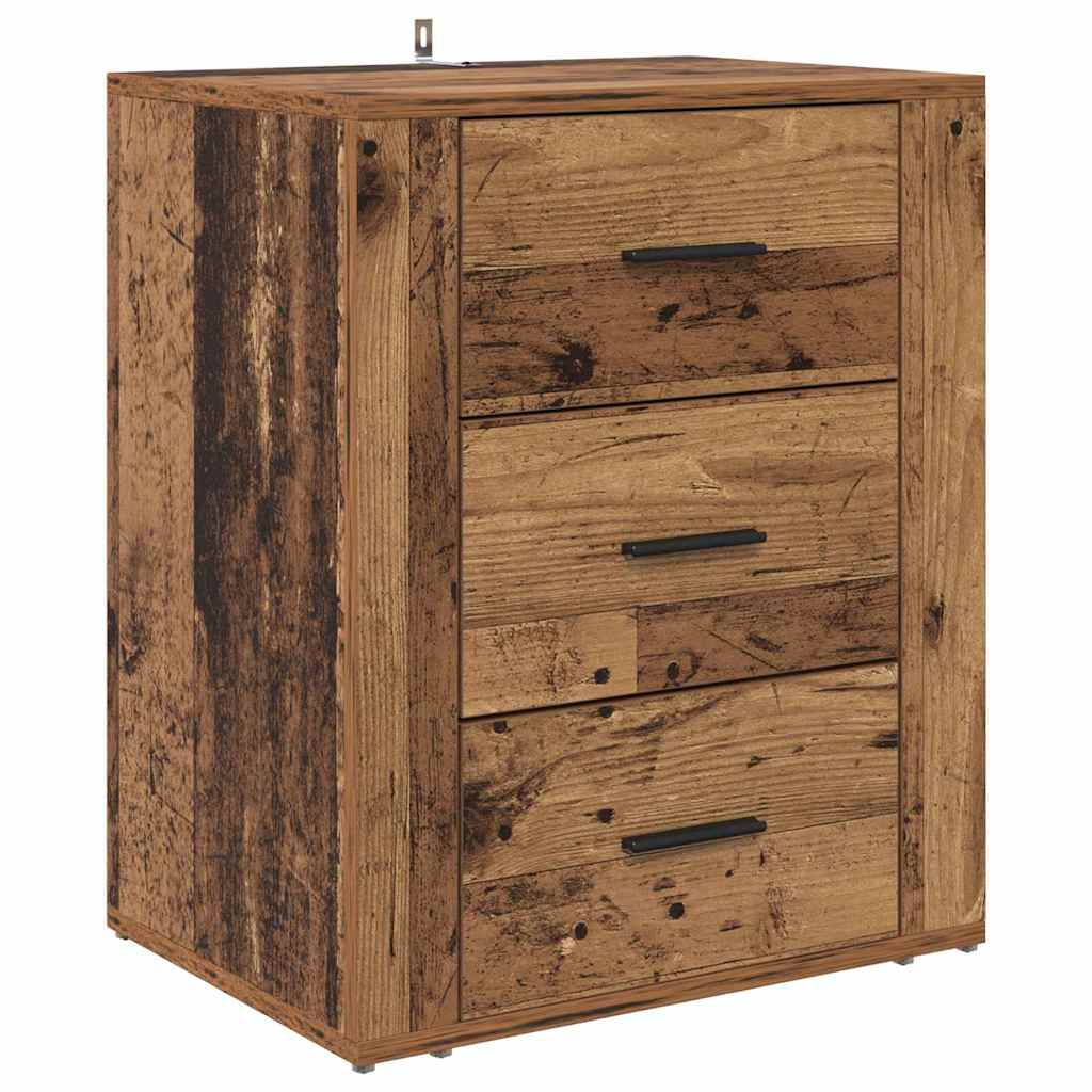 Noptiera Lemn vechi 50 x 36 x 60 cm Lemn compozit