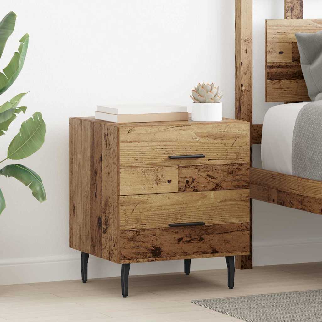 Noptiera Lemn vechi 40 x 35 x 47.5 cm Lemn compozit — imaginea 2