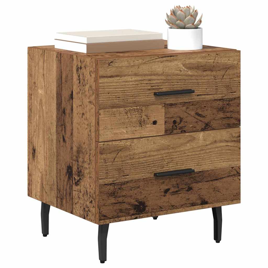 Noptiera Lemn vechi 40 x 35 x 47.5 cm Lemn compozit — imaginea 3