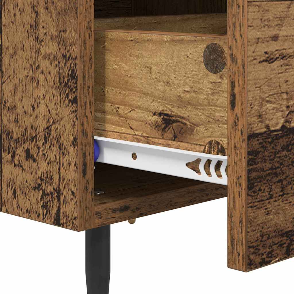 Noptiera Lemn vechi 40 x 35 x 47.5 cm Lemn compozit — imaginea 9