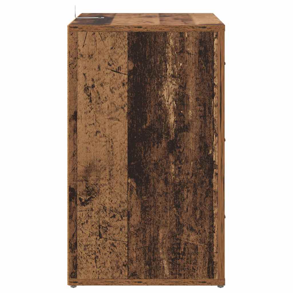 Noptiera Lemn vechi 50 x 36 x 60 cm Lemn compozit — imaginea 7