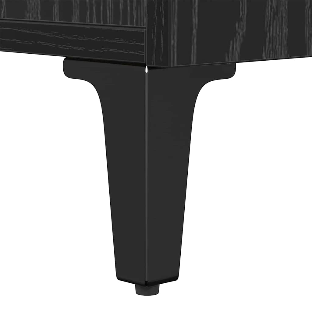Noptiera cu sertar 2 pcs stejar negru 40 x 35 x 70 cm — imaginea 12