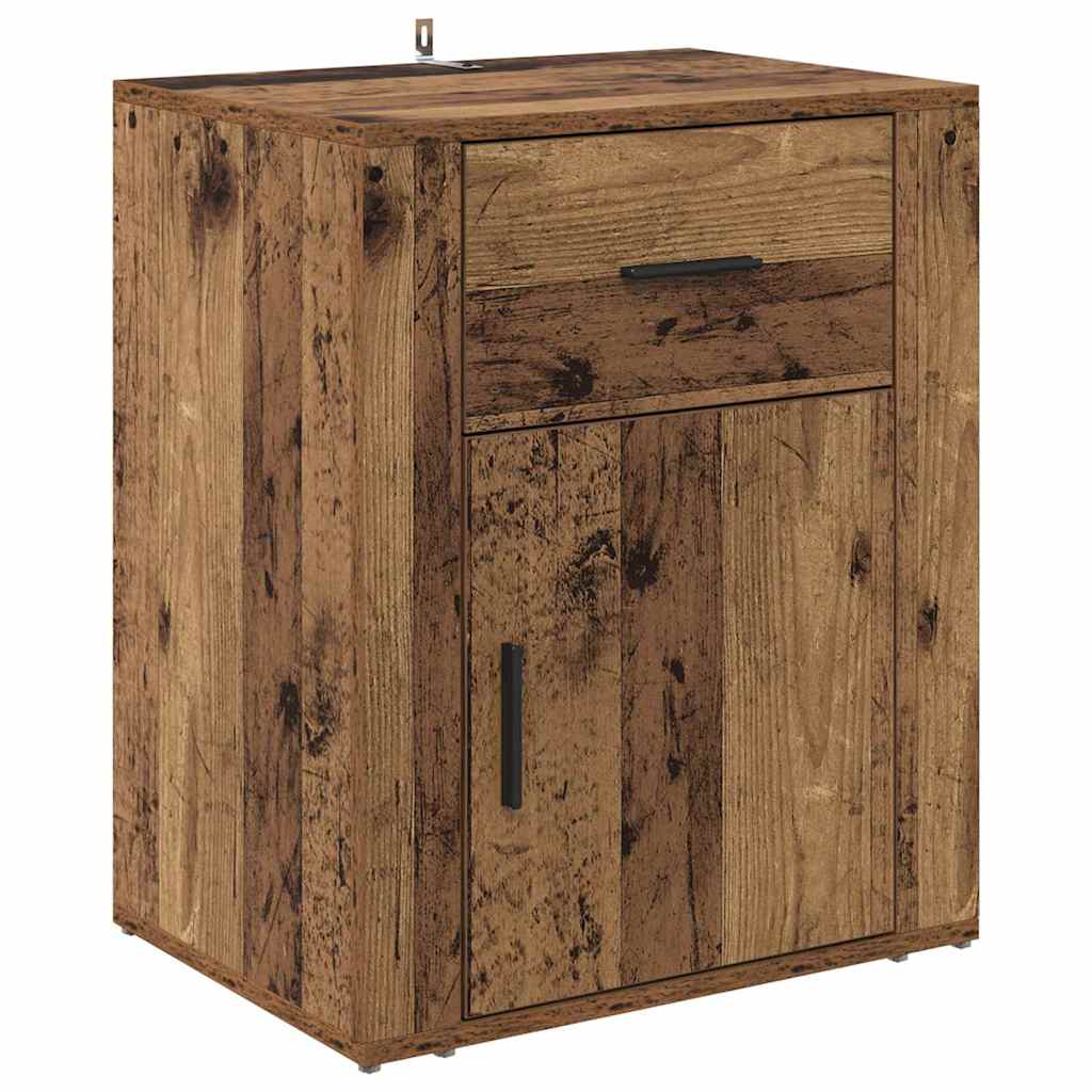 Noptiera Lemn vechi 50 x 36 x 60 cm Lemn compozit