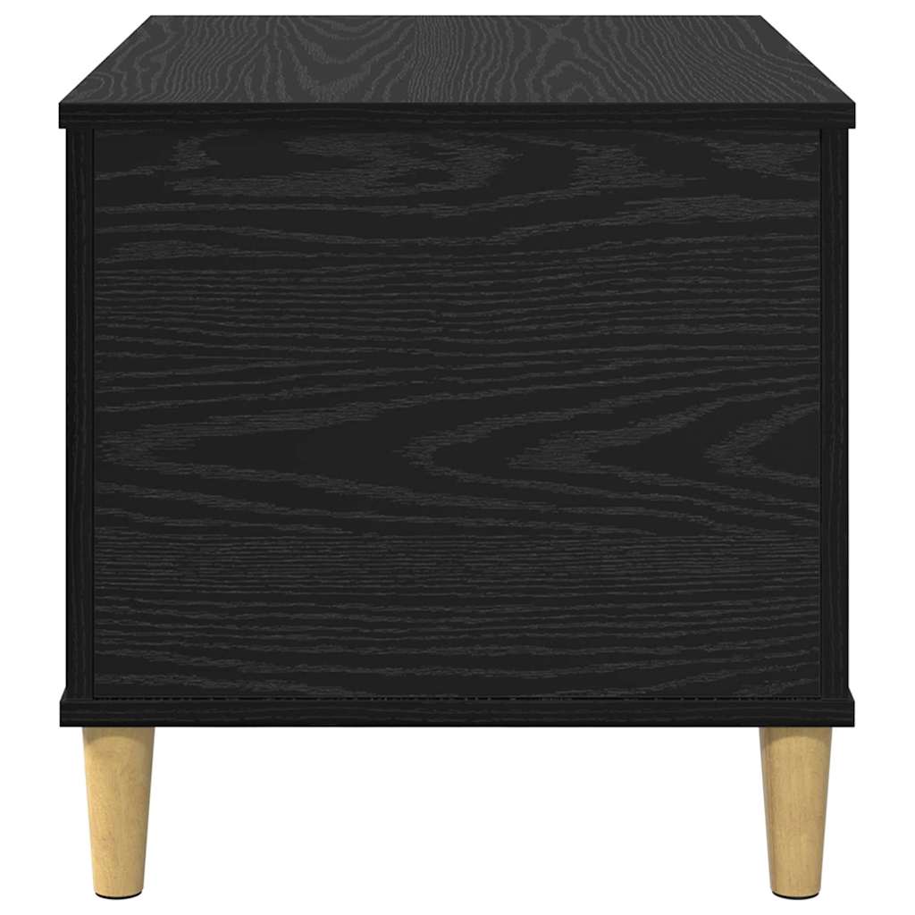 Noptiera stejar negru 60 x 44.5 x 45 cm Lemn compozit — imaginea 7