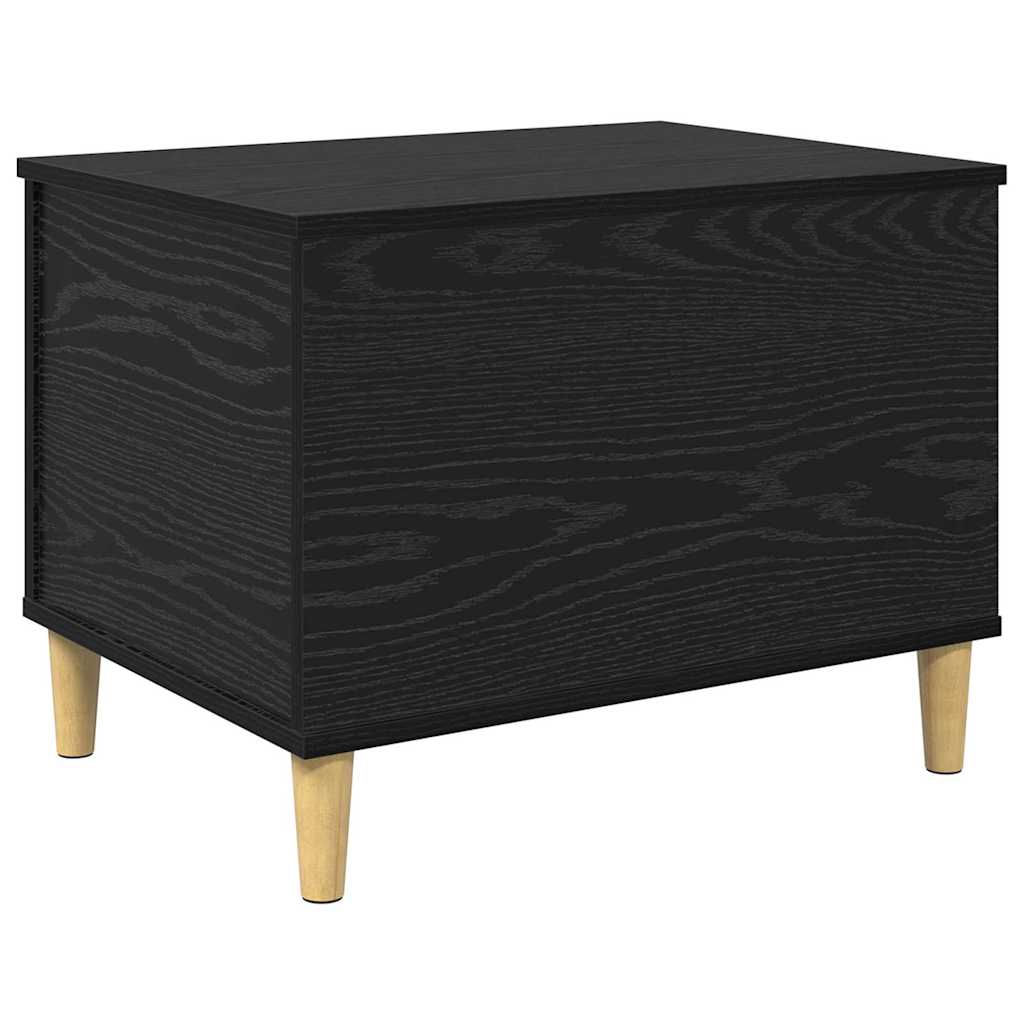 Noptiera stejar negru 60 x 44.5 x 45 cm Lemn compozit — imaginea 8