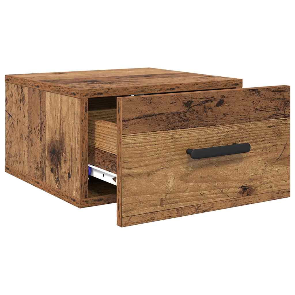 Noptiera Lemn vechi 35 x 35 x 20 cm Lemn compozit — imaginea 5
