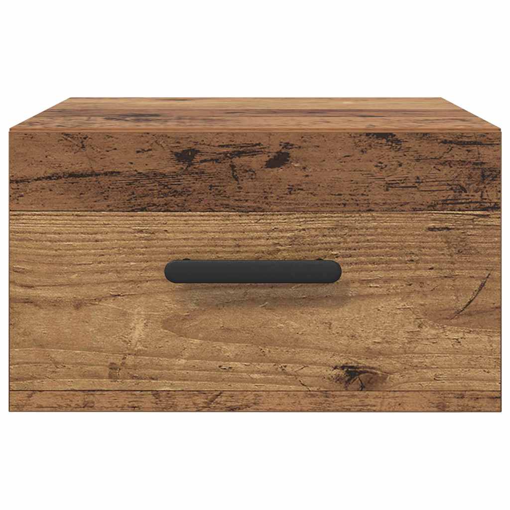 Noptiera Lemn vechi 35 x 35 x 20 cm Lemn compozit — imaginea 6