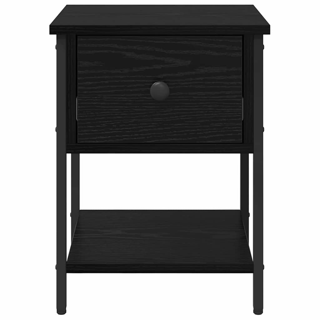 Noptiera 2 pcs Lemn vechi 35 x 35 x 20 cm Lemn compozit — imaginea 7