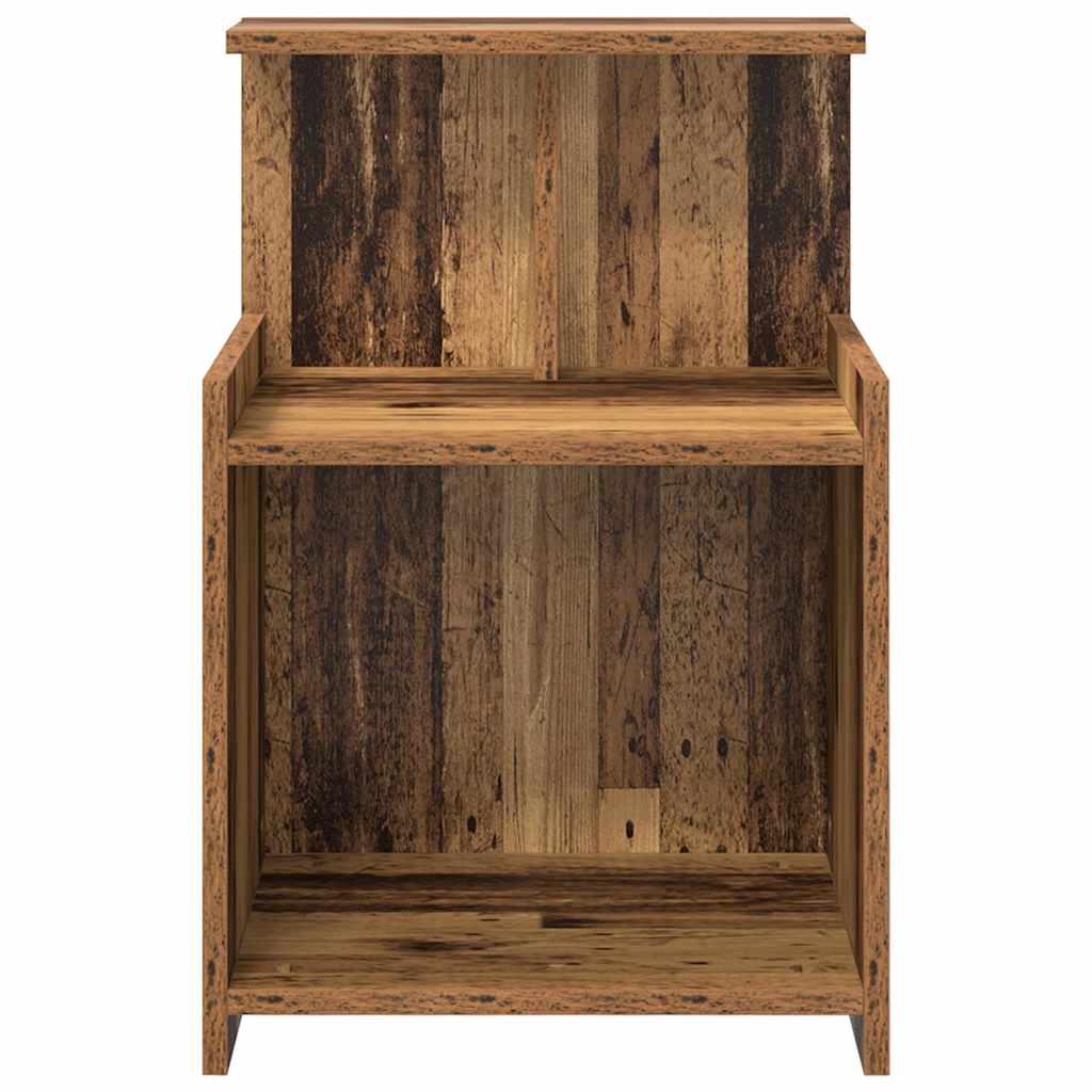 Noptiera Lemn vechi 40 x 35 x 60 cm PAL — imaginea 4