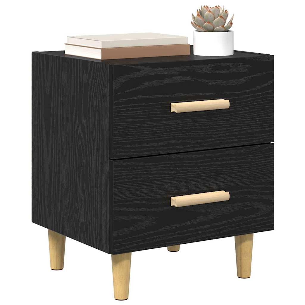 Noptiera Stejar negru 40 x 35 x 47.5 cm Lemn compozit
