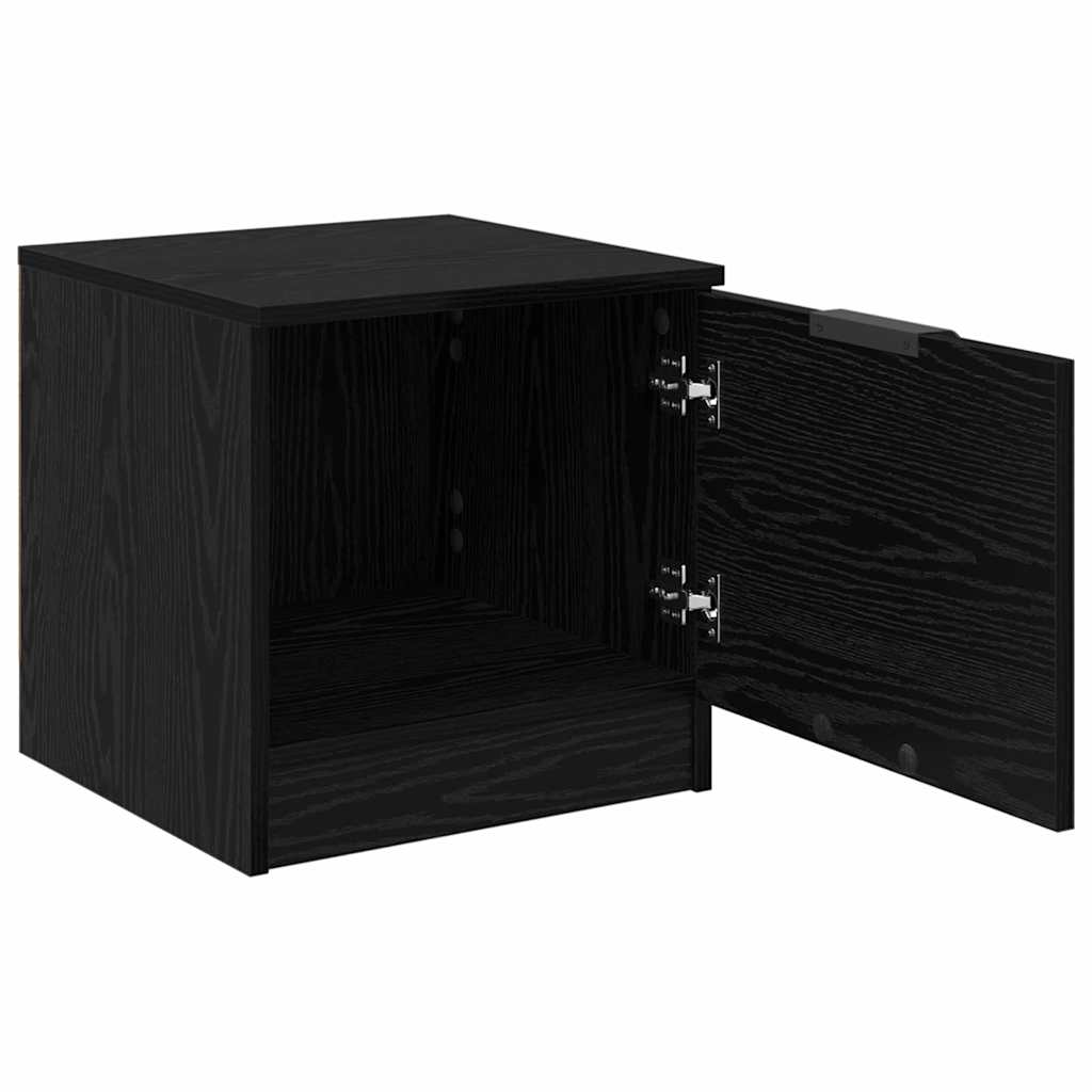 Noptiera 2 pcs Stejar negru 40 x 39 x 40 cm Lemn compozit — imaginea 5
