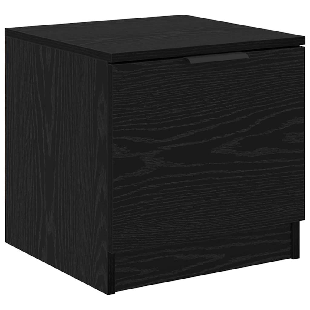 Noptiera 2 pcs Stejar negru 40 x 39 x 40 cm Lemn compozit — imaginea 6