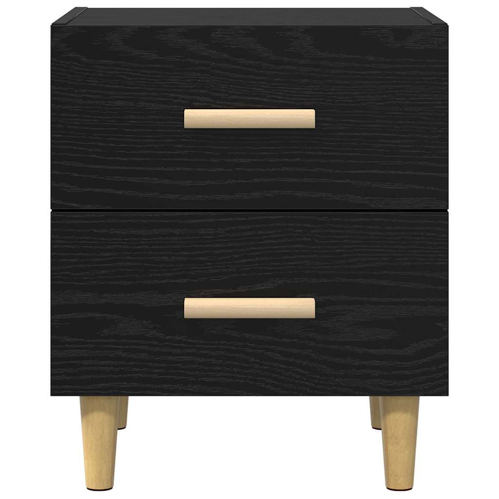 Noptiera 2 pcs Stejar negru 40 x 35 x 47.5 cm Lemn compozit — imaginea 7