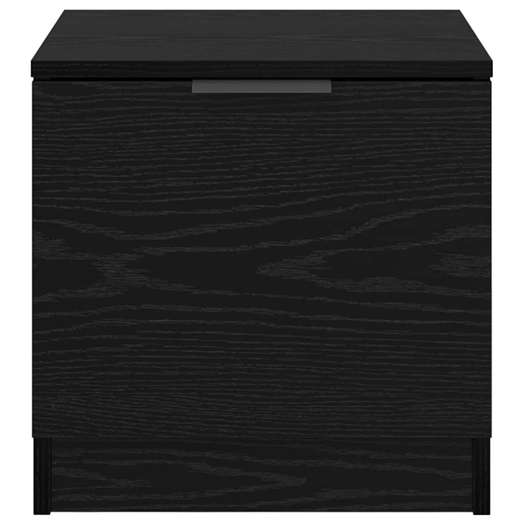 Noptiera 2 pcs Stejar negru 40 x 39 x 40 cm Lemn compozit — imaginea 7