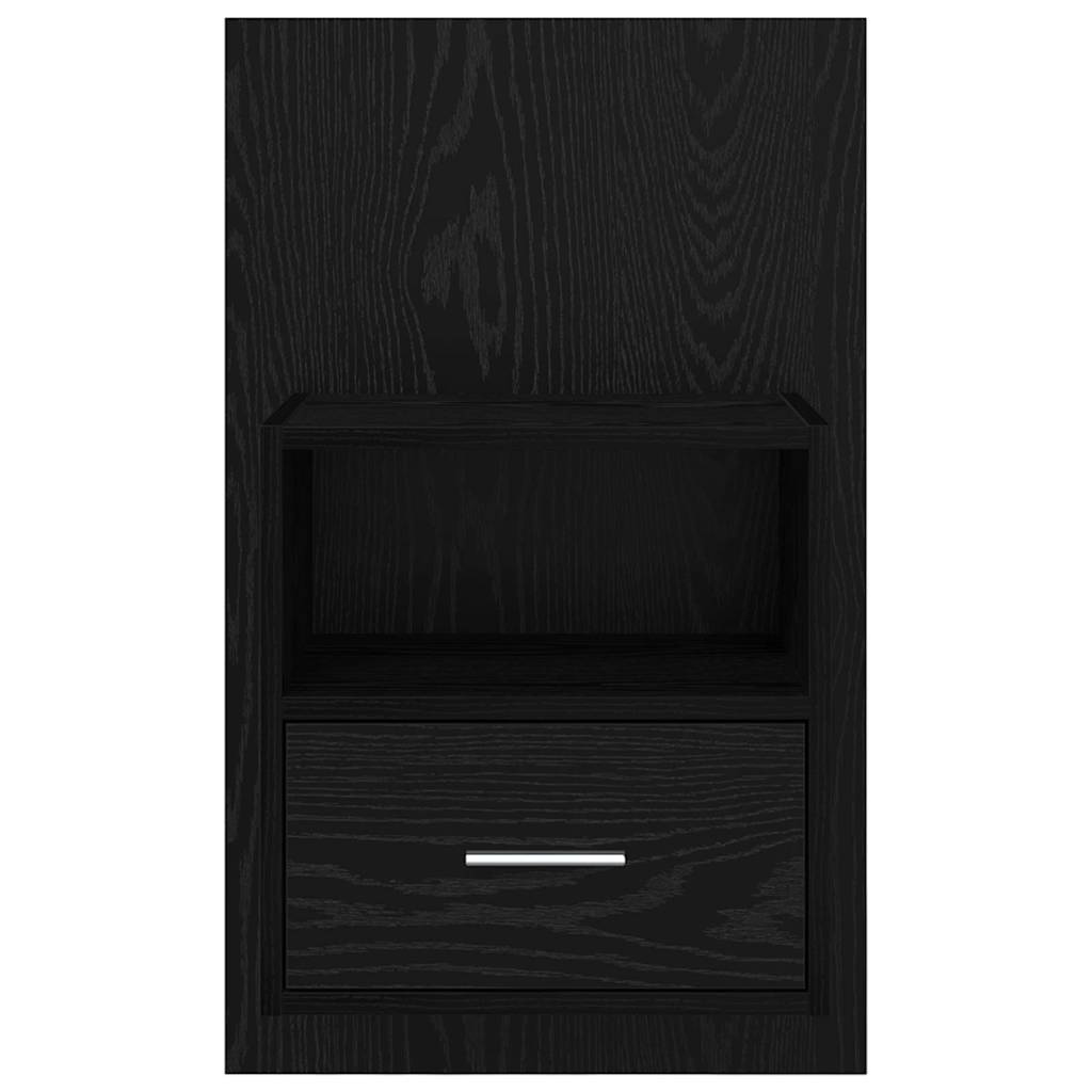 Noptiera cu sertar 2 pcs Stejar negru 48.5 x 32.5 x 80 cm — imaginea 7