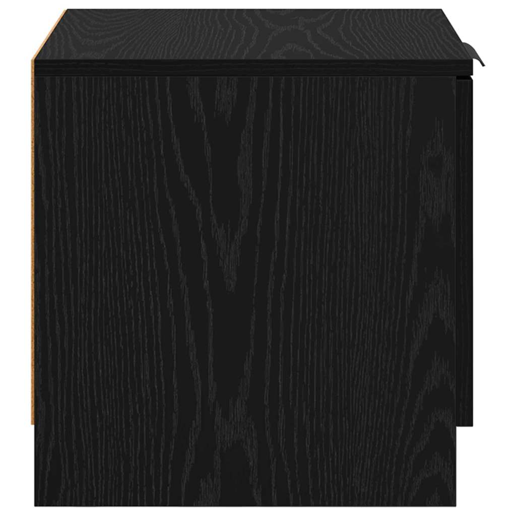 Noptiera 2 pcs Stejar negru 40 x 39 x 40 cm Lemn compozit — imaginea 8