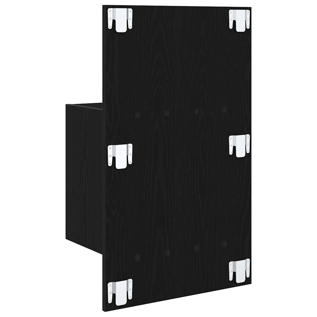 Noptiera cu sertar 2 pcs Stejar negru 48.5 x 32.5 x 80 cm — imaginea 9