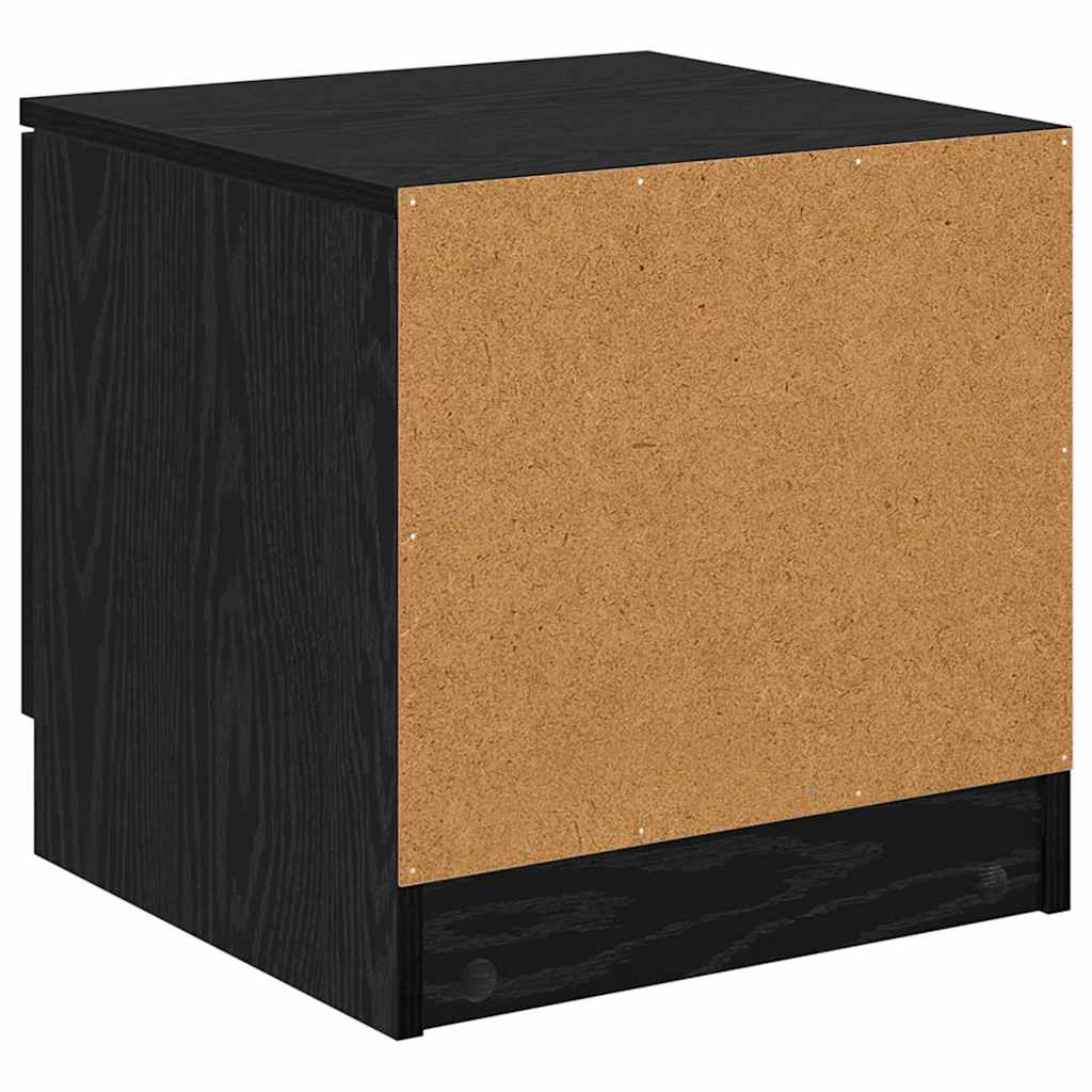 Noptiera 2 pcs Stejar negru 40 x 39 x 40 cm Lemn compozit — imaginea 9