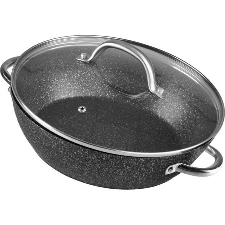Oala cu capac si manere pentru cuptor, BML26, capacitate 2.8l, diametru 26 cm, triplustrat — imaginea 2