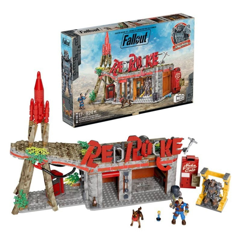 Set De Constructie Fallout MEGA Red Rocket Truck Stop