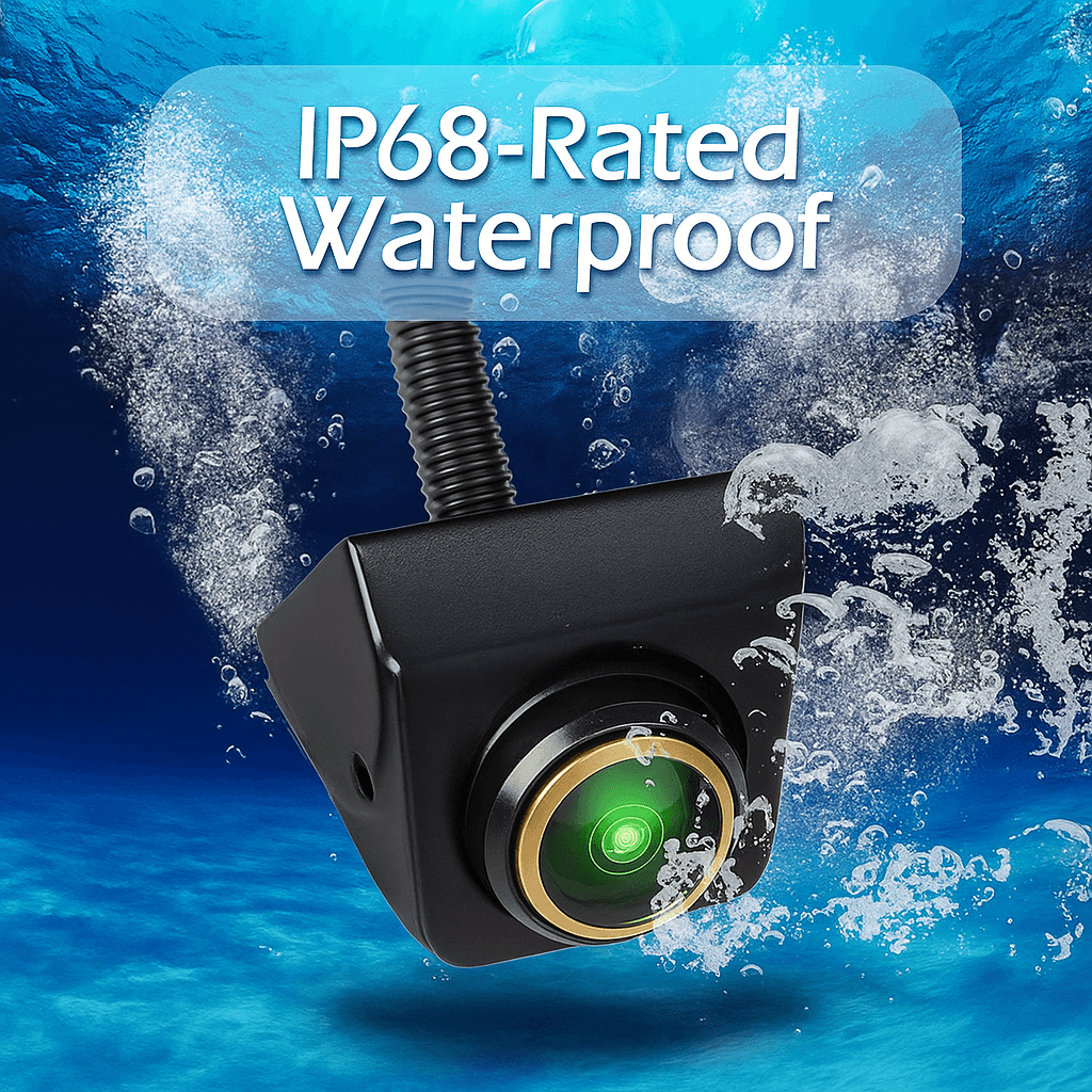 Camera Auto Marsarier Universala AHD 1080P CVBS 360° Reglabila IP68 Waterproof 12V 24V Full HD Night Vision - imagine 8