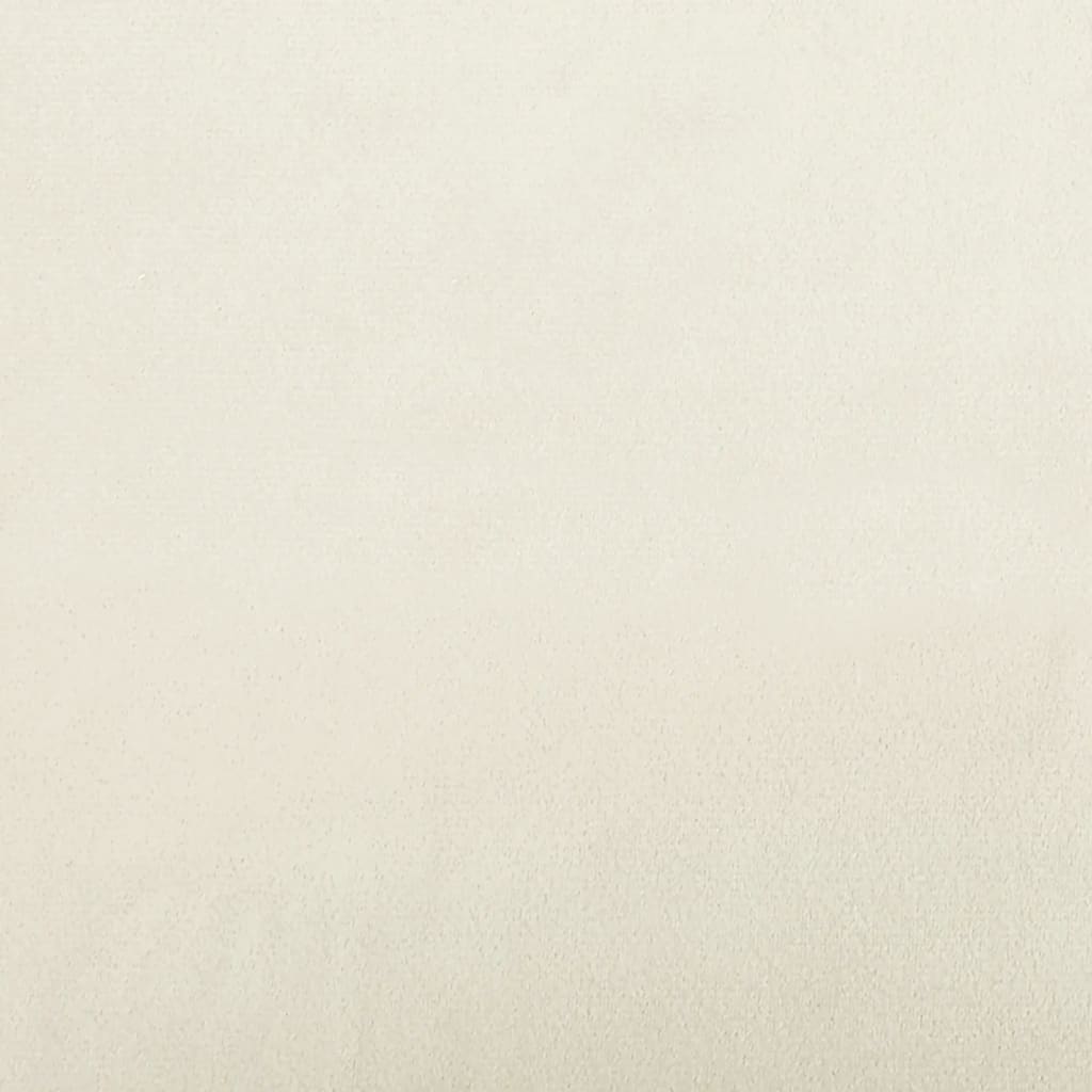 Fotoliu, crem, 62x79x79 cm, catifea — imaginea 7