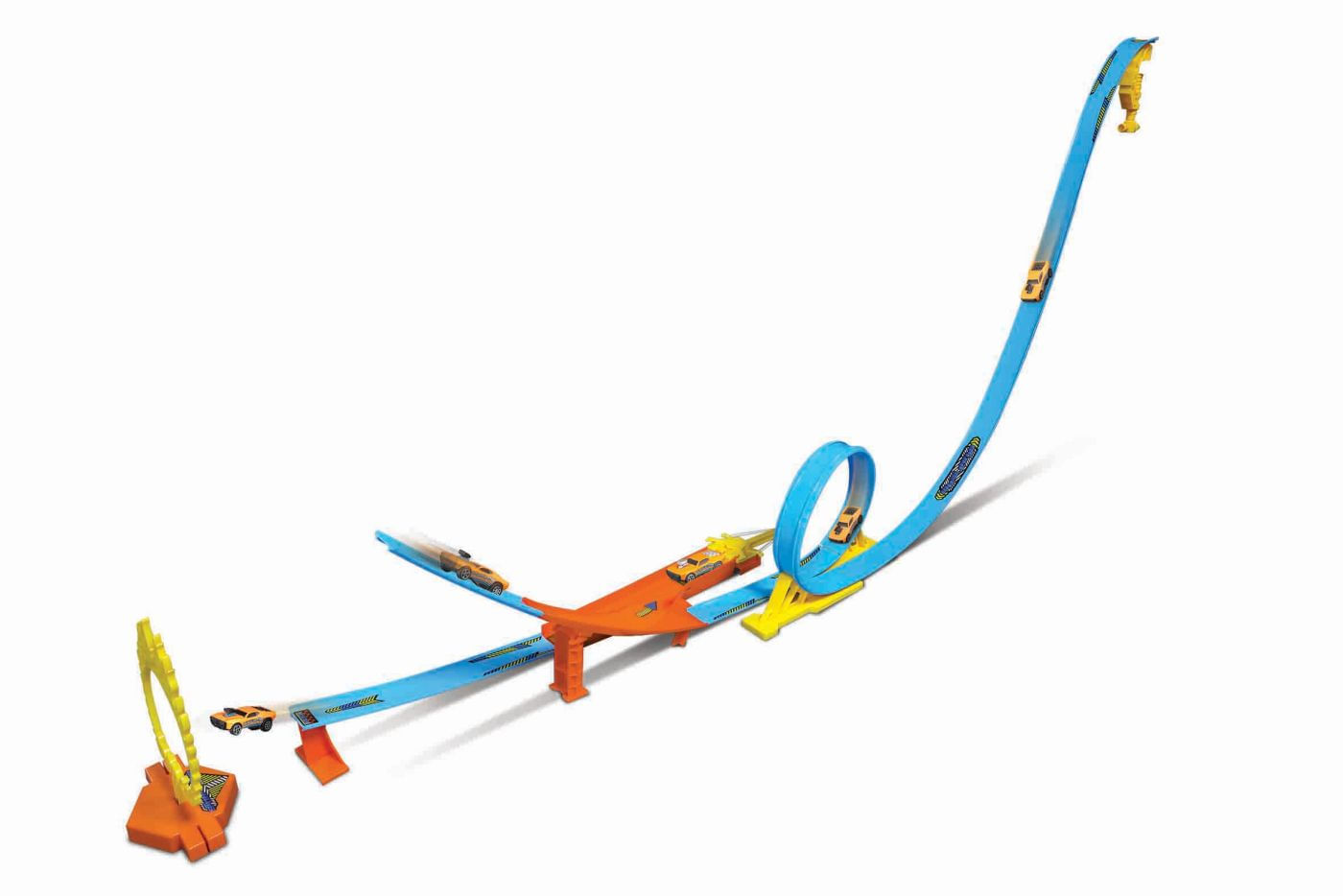Maisto power circuit raceway circuit acrobatii cu bucla si lansare
